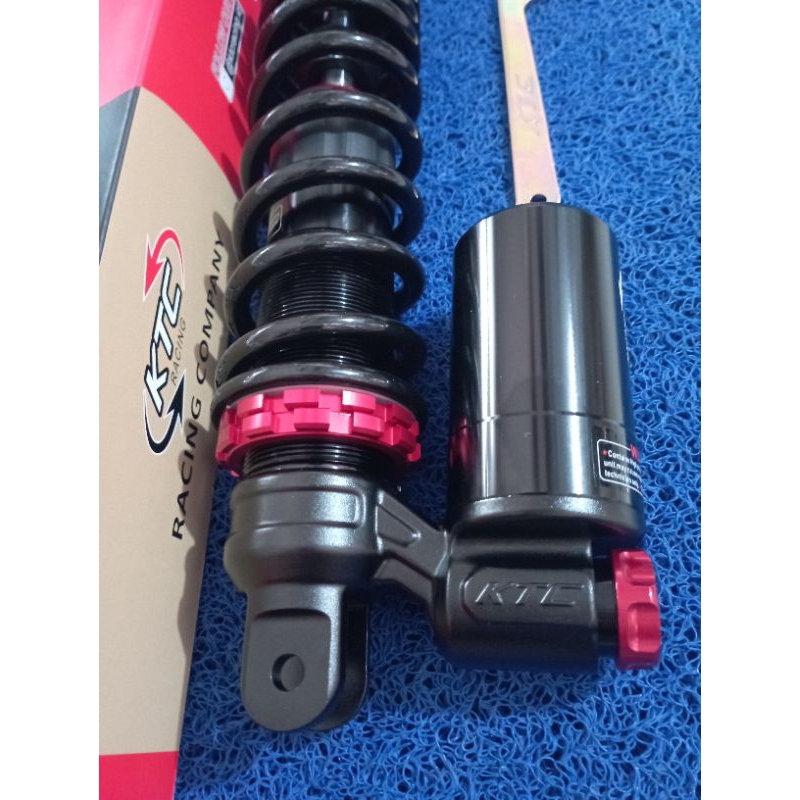 Shock Ktc 325MM Apex Black Red Vario Scoopy Fi Beat Fi Tabung bawah Original KTC