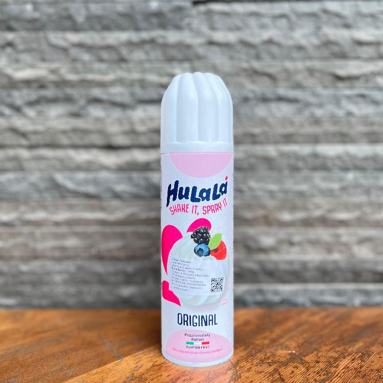 

HULALA ITALIAN WHIPPING CREAM SPRAY 250GR