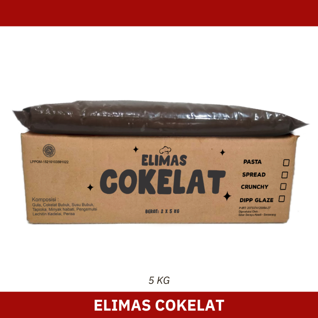 

5 Kg Cokelat Crunchy, Spread, Choco Ball, Pasta