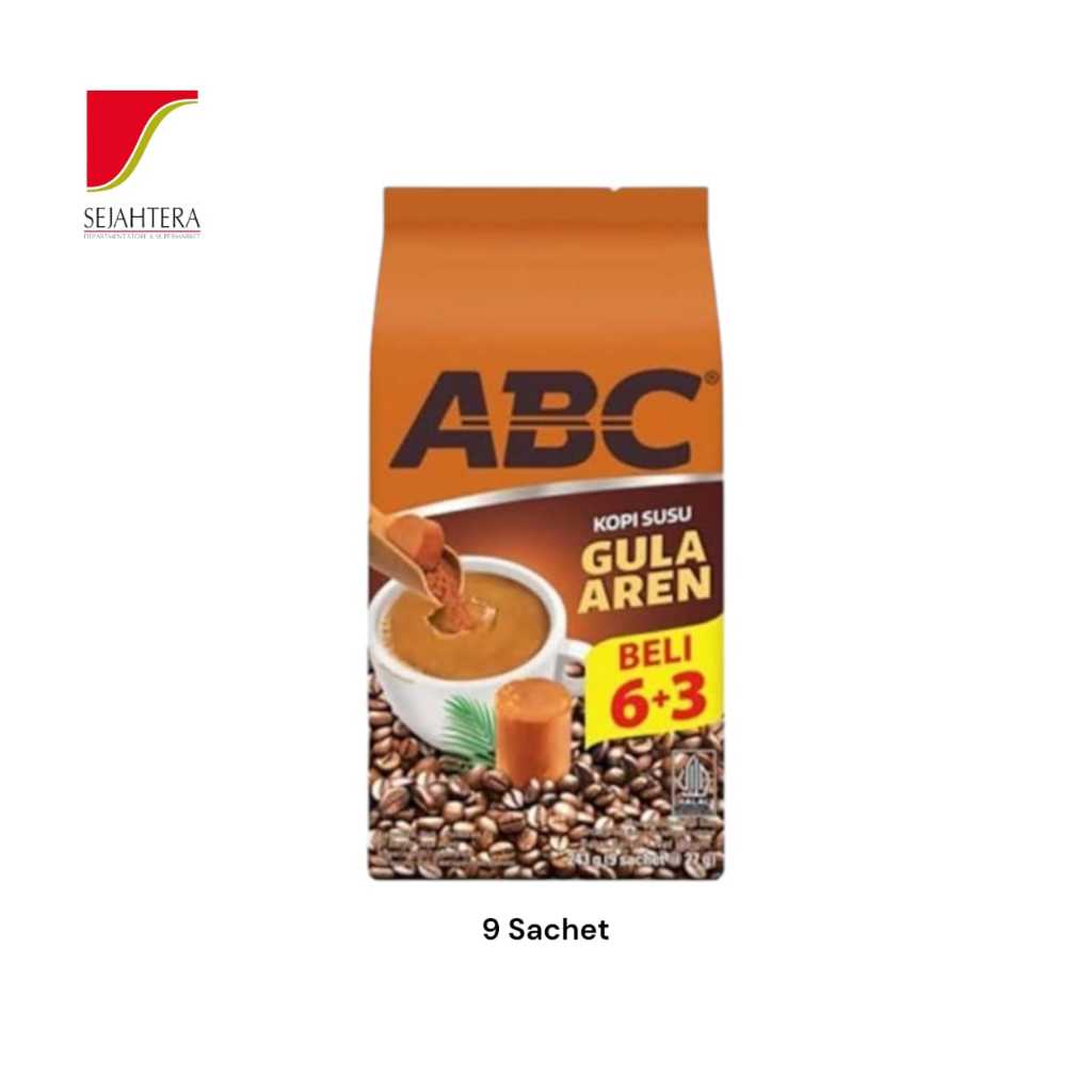 

Abc Kopi Gula Aren 9s X 27gr PAK