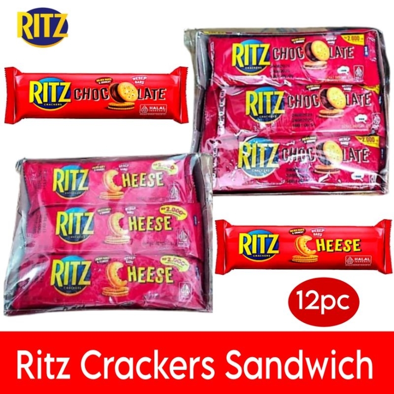 

Ritz crackers Sandwich kraker isi 12pc
