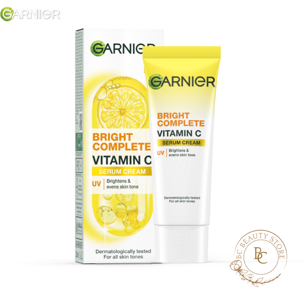 Garnier Bright Complete Vitamin C Serum Cream UV