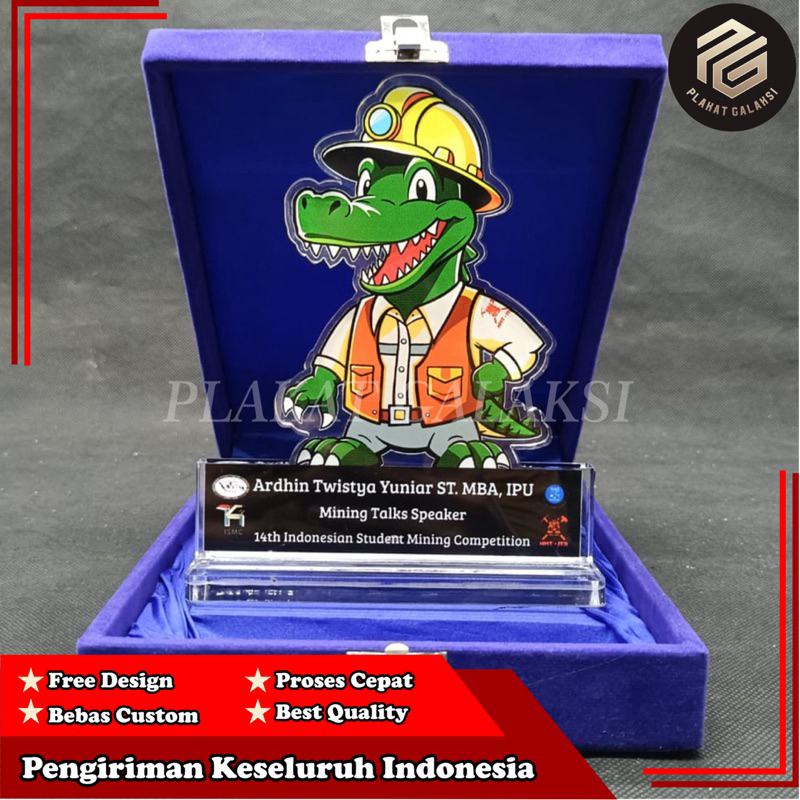 Plakat | Plakat PKL | Plakat Akrilik | Plakat Kenang-kenang | Plakat Akrilik Custom