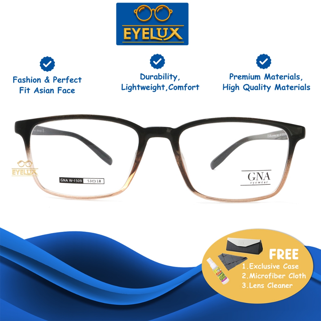 GNA Eyewear / GNA W-1509 / 53-18 / Frame Kacamata GNA Eyewear ORIGINAL