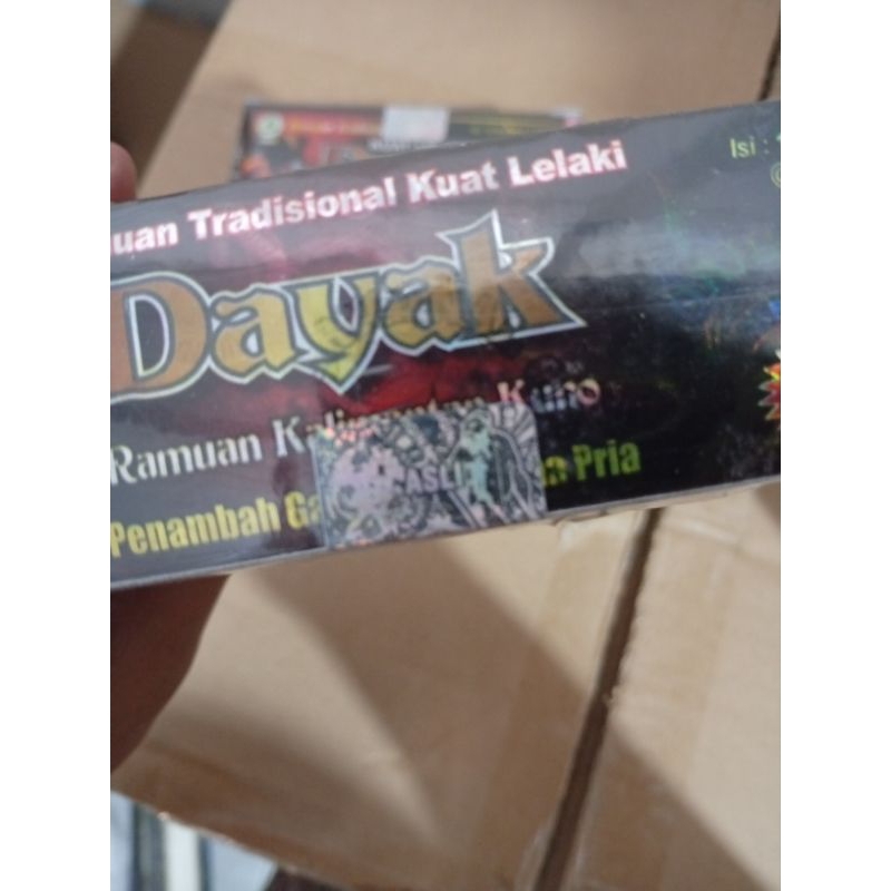 kapsul stamina pria dayak ramuan kalimantan kuno original