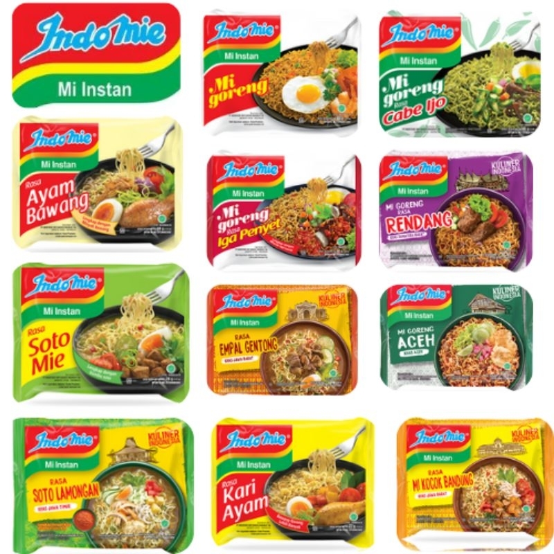 

INDOMIE INSTAN ALL VARIAN