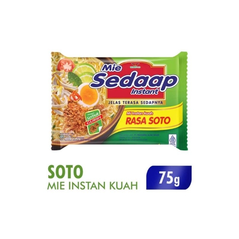 

mie sedaap kuah dan goreng