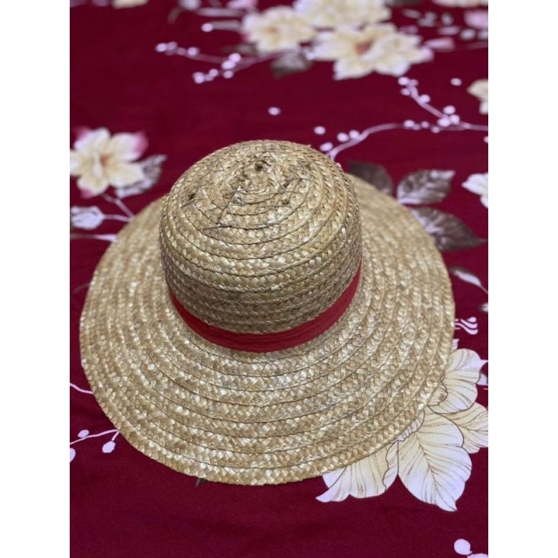 TOPI JERAMI MUGIWARA LUFFY ONE PIECE OFFICIAL MERCHANDISE