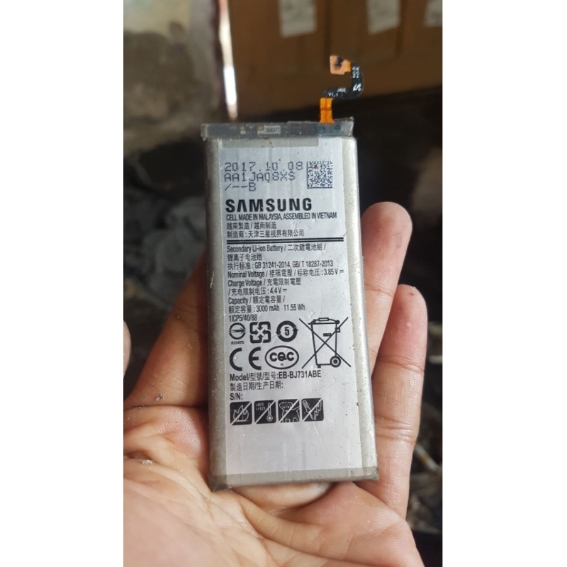 batre samsung j7 plus EB-BJ731ABE ori copotan normal bergaransi