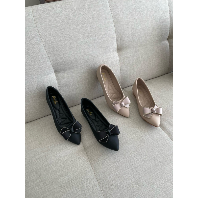 Cassie Bow Flat Shoes
