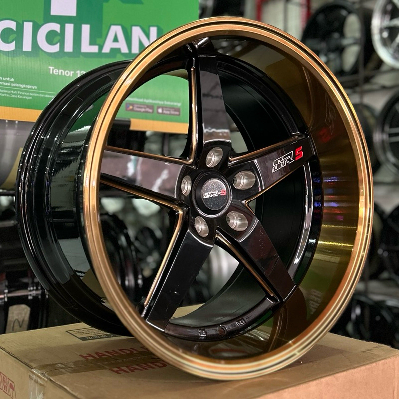 Velg SRS Ring 18 Lebar 10.5 Pcd 5x114 Et 20 Warna Black Bronze | Velg R18 | Velg Mobil | Velg Racing