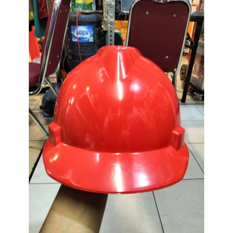 Helm Safety Helm Proyek Helm KRISBOW Helm Proyek KRISBOW Original - Merah