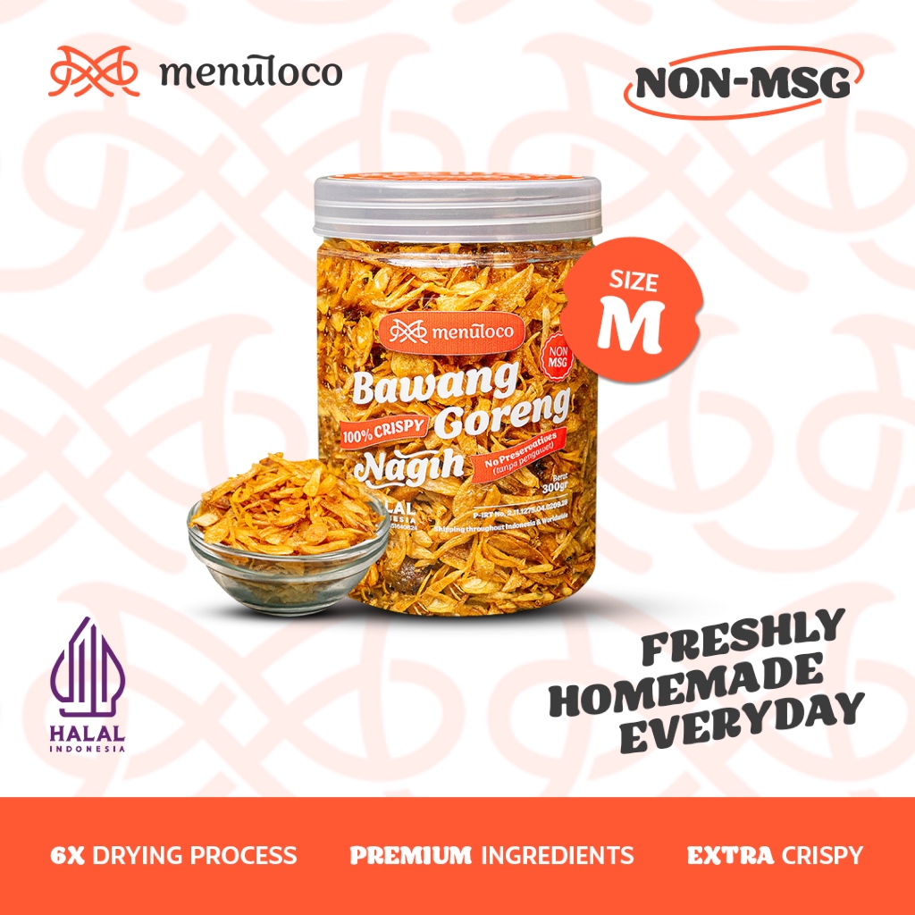 

Bawang Goreng Nagih size M