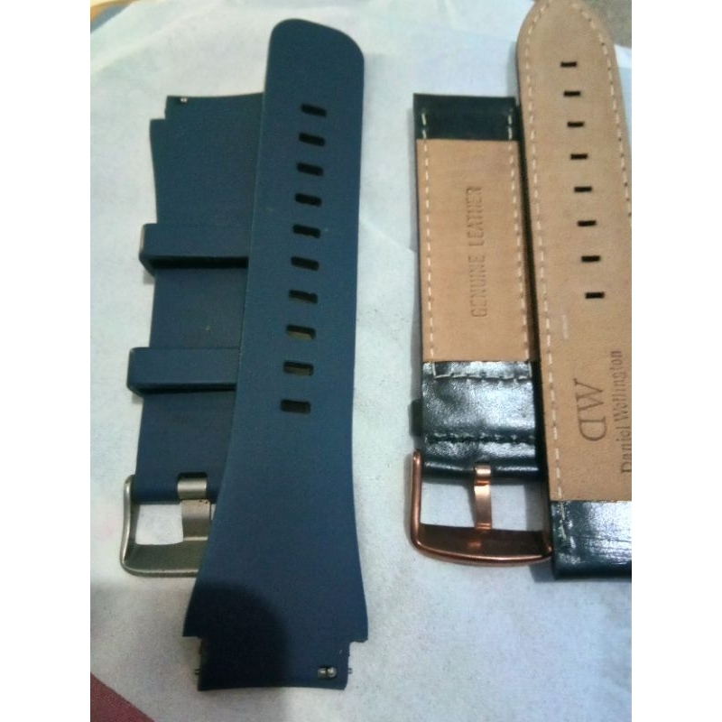strap jam tangan rubber smartwatch & strap kulit Jam DW
