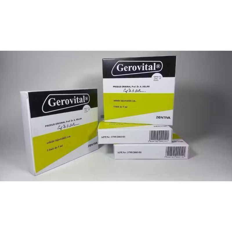 Gerovital coklat ori perbox