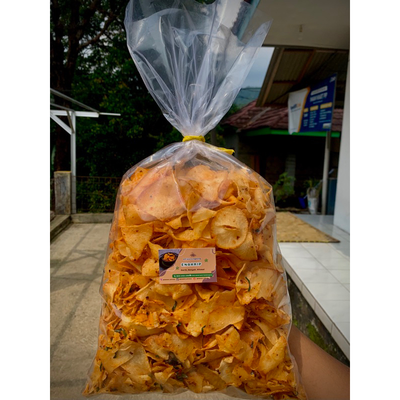 

keripik singkong pedas daun jeruk viral 500gram