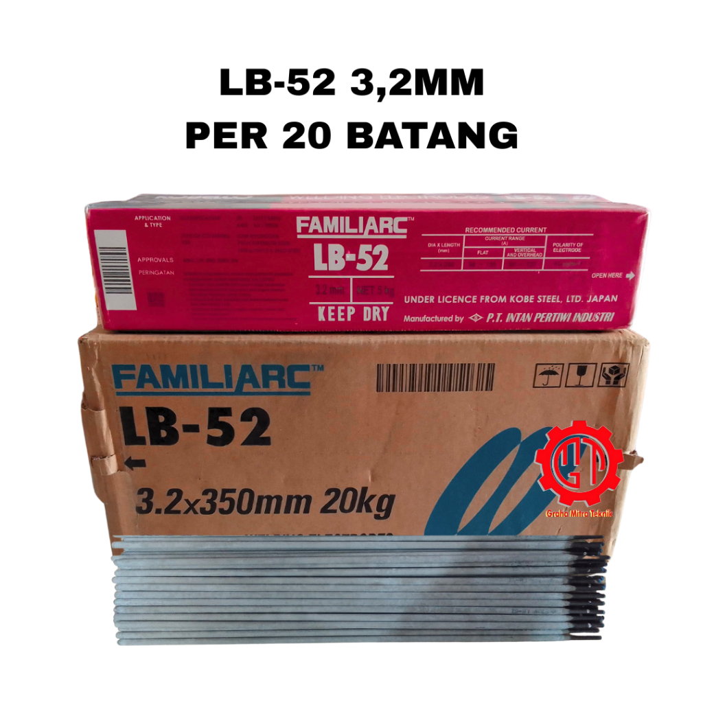 KOBELCO Kawat Las LB-52 3.2MM PER 20 BATANG