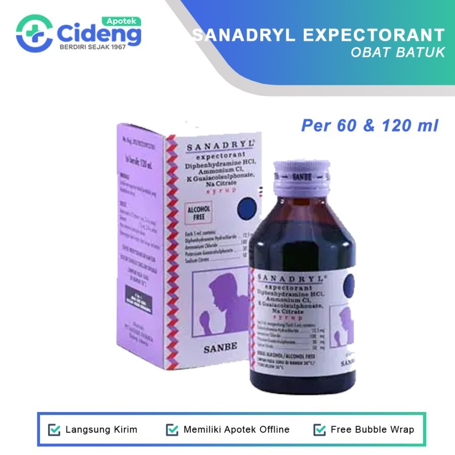 SANADRYL EXPECTORANT BATUK