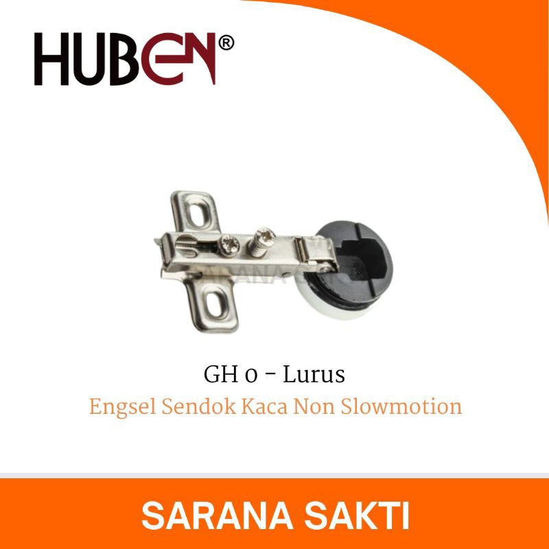 Engsel Sendok Kaca HUBEN Non Slowmotion GH