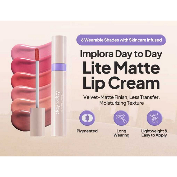 IMPLORA Day To Day Series Lite Matte Lip Cream Implora / Implora Day to Day Lip Cream