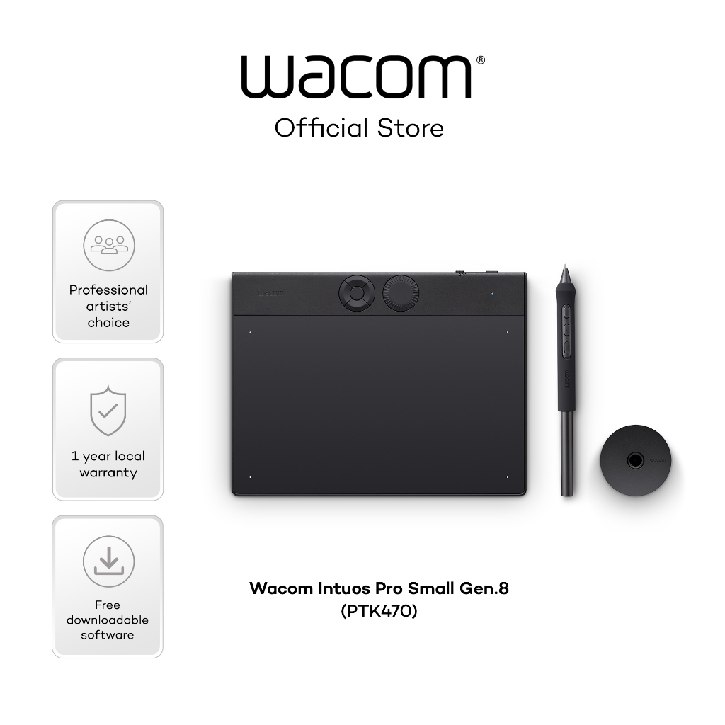 Wacom Intuos Pro Small PTK-470 Black