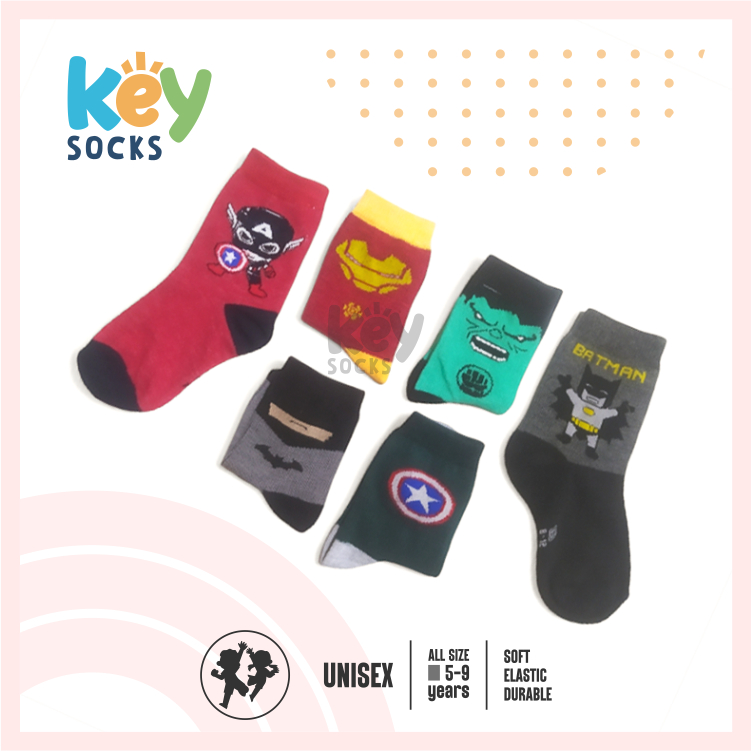Kaos Kaki Anak TK SD Perempuan Laki-laki