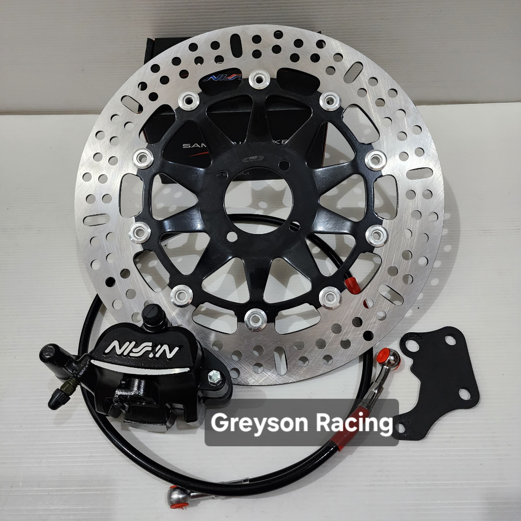 Paket kaliper rx king old / rx king tua kaliper ns samurai rcb plus breket dan piringan 300mm paket 