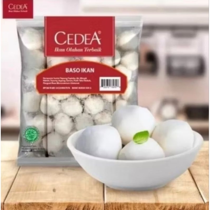 

CEDEA Baso Ikan Besar 500 gr/Bakso Ikan Besar