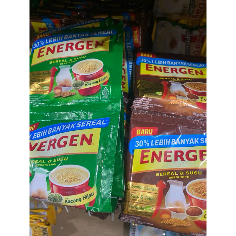 

Energen Sereal Susu Renceng isi 10