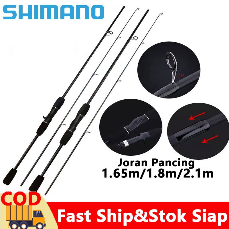 【COD】SHIMANO Joran Pancing Murah 1.6m-2.1m Cuci Gudang Joran Carbon Murah Kuat Joran Casting Joran B