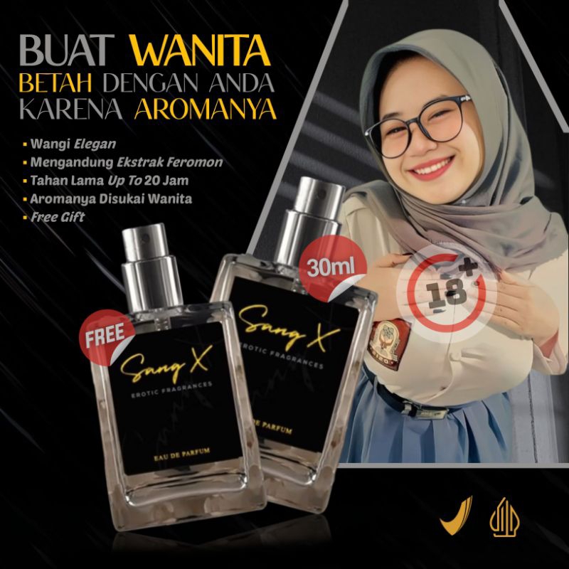 BELI 1 GRATIS 1 Parfum SANG X Parfum Pria Wangi Tahan Lama Exotic Fragrances Eau de Parfume 35ml Aro