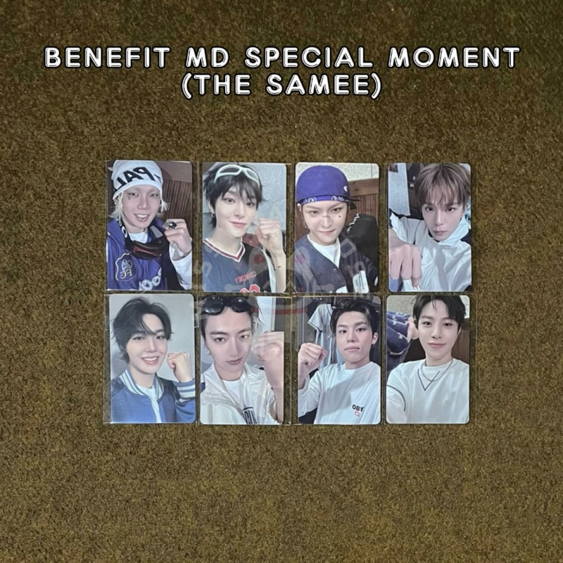 [READY STOCK] TREASURE BENEFIT POB THE SAMEE PHOTOCARD PC MD SPECIAL MOMENT FANCON 2025 (baca deskri