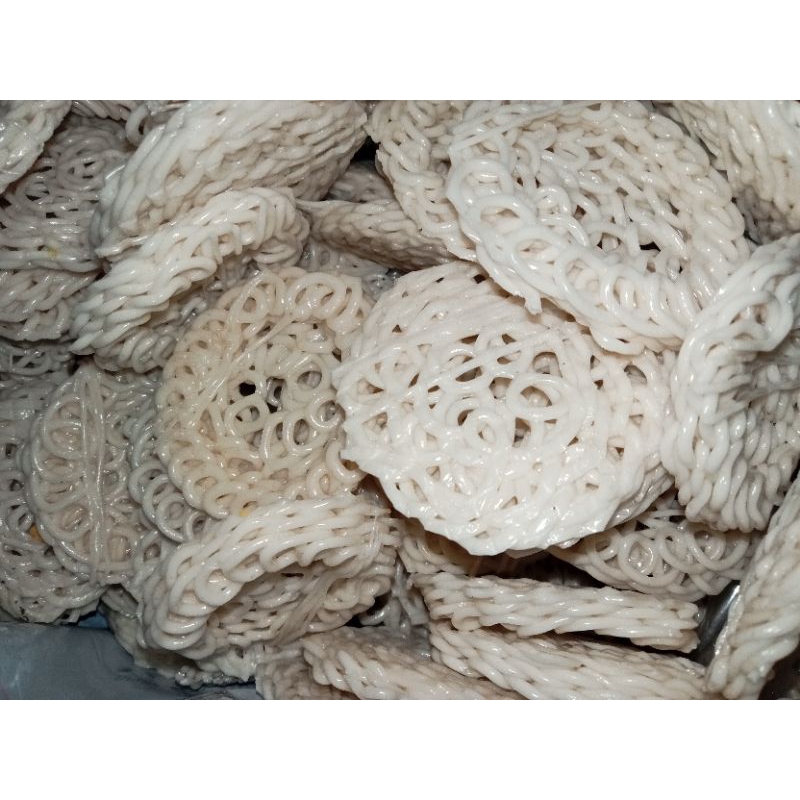 

KERUPUK BAWANG MAWAR BESAR | UYEL BESAR | JEBLES MENTAH 400GR