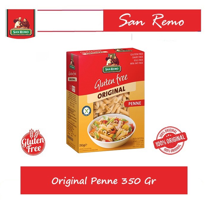 

San Remo Original Penne Gluten Free 350 Gr