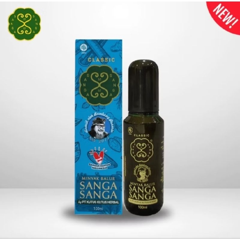 MINYAK BALUR KUTUS SANGA SANGA KEMASAN TERBARU ORIGINAL 100%