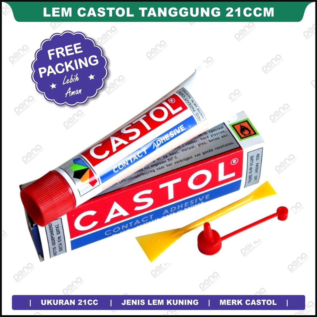 

Castol Lem Kuning Tube Tanggung 21cc