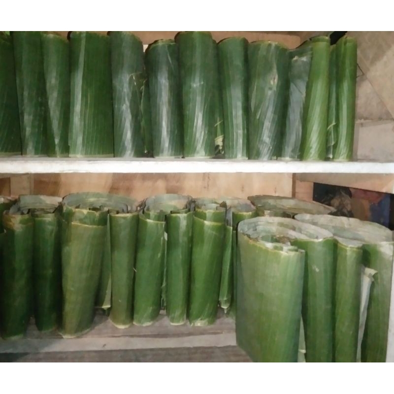 

Daun Pisang Segar 1 Ikat / 1 gulung Fresh