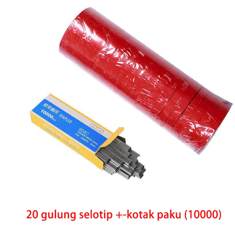 Tapetool alat pengikat tanaman pita tapetool /Tapetool 20 Roll Tapetool Refill Staples 10000