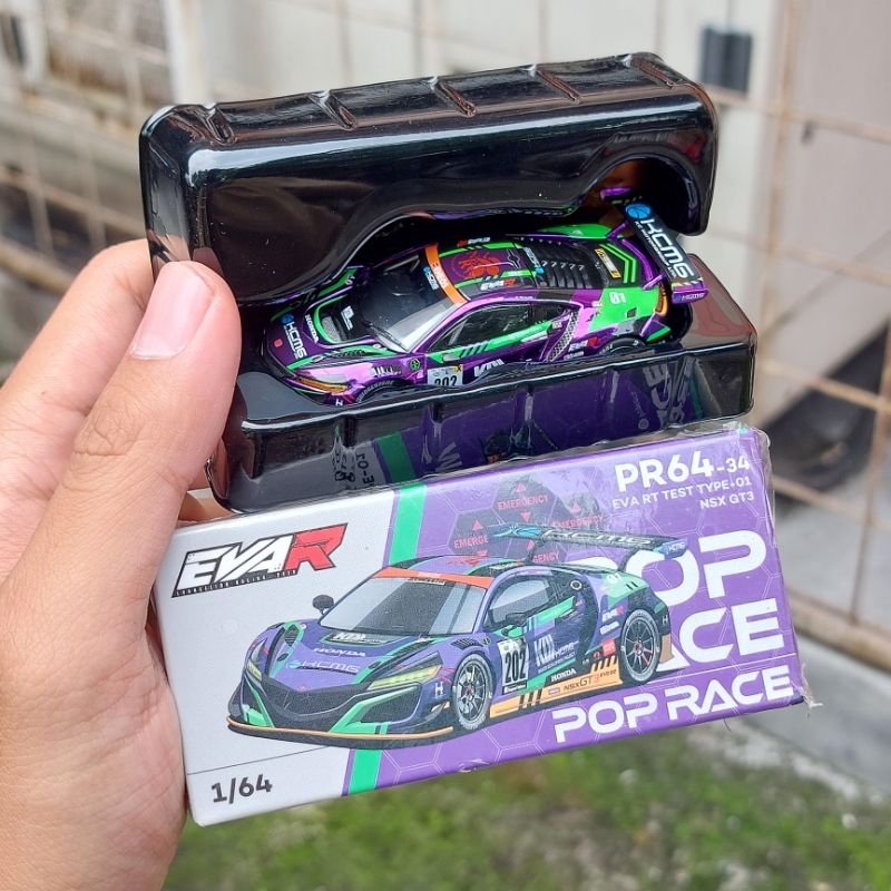 PopRace Honda NSX GT3 Evangelion Racing [Unsealed]