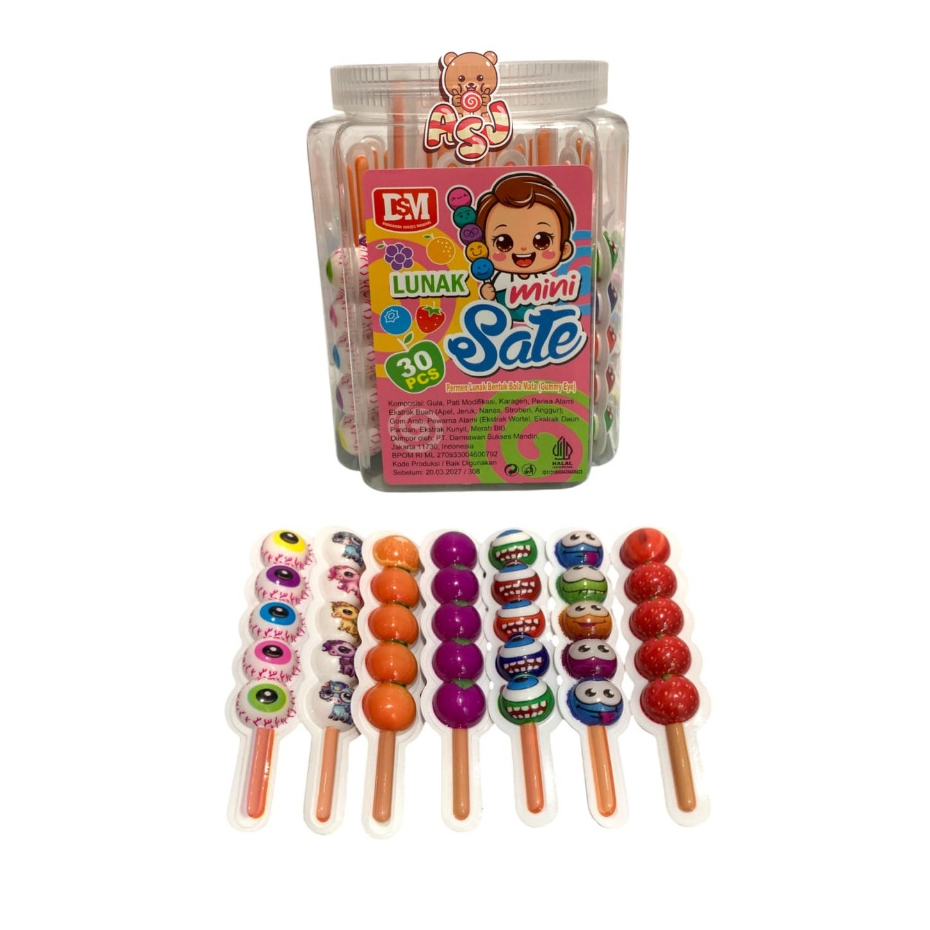 

DSM PERMEN LUNAK TUSUK SATE ISI 30