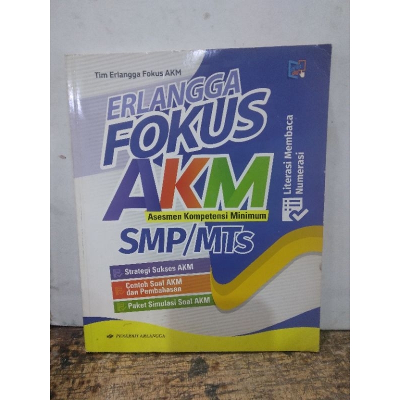 ERLANGGA FOKUS AKM SMP/MTs