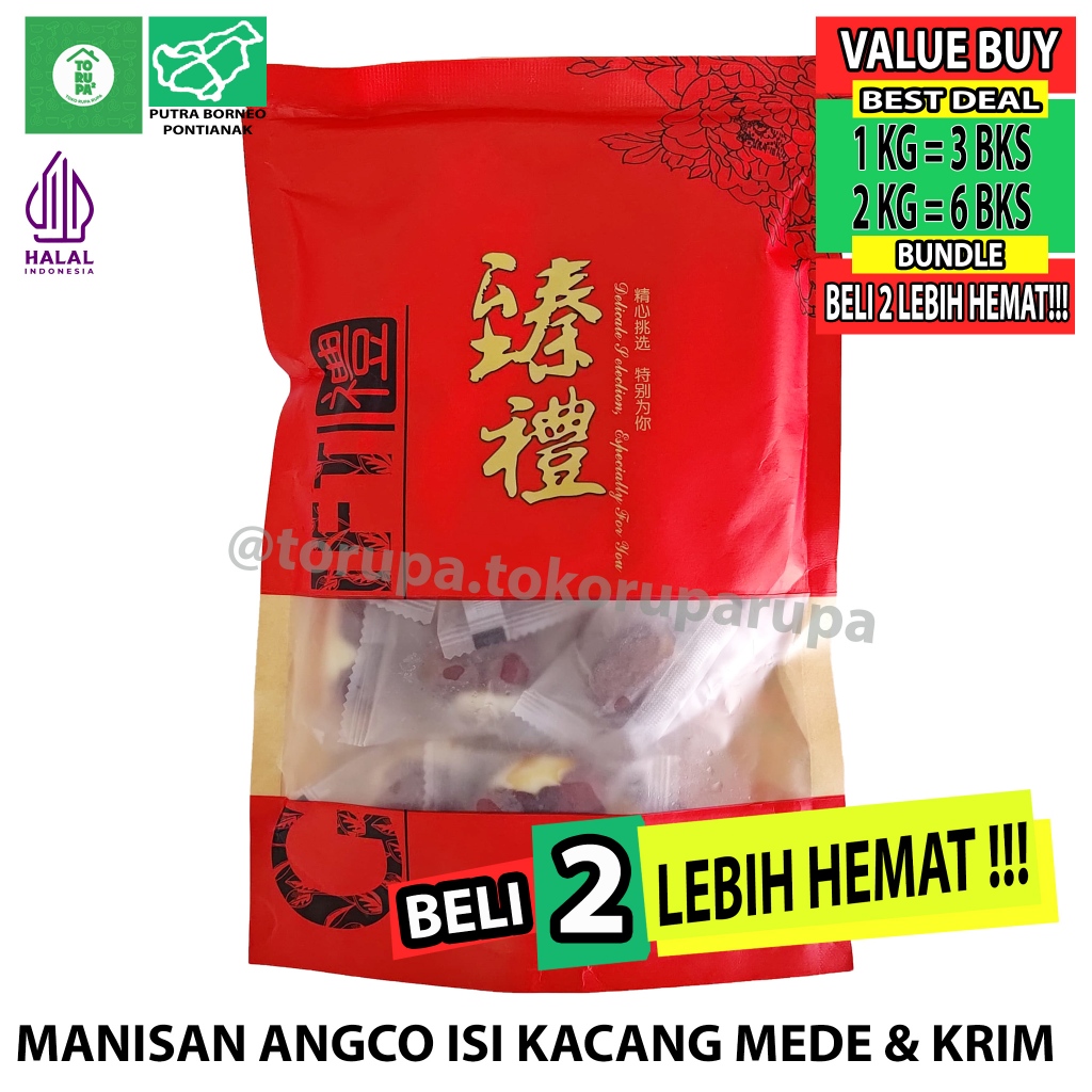 

Manisan Kurma Kacang Mede 300 gr CLJ / Manisan Kurma Merah Kering / Buah Kering Mix Fruit Halal