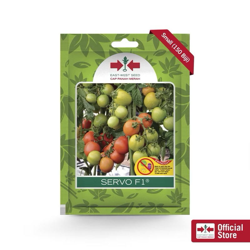 Cap Panah Merah - Benih Tomat Servo F1 Isi 150 Biji