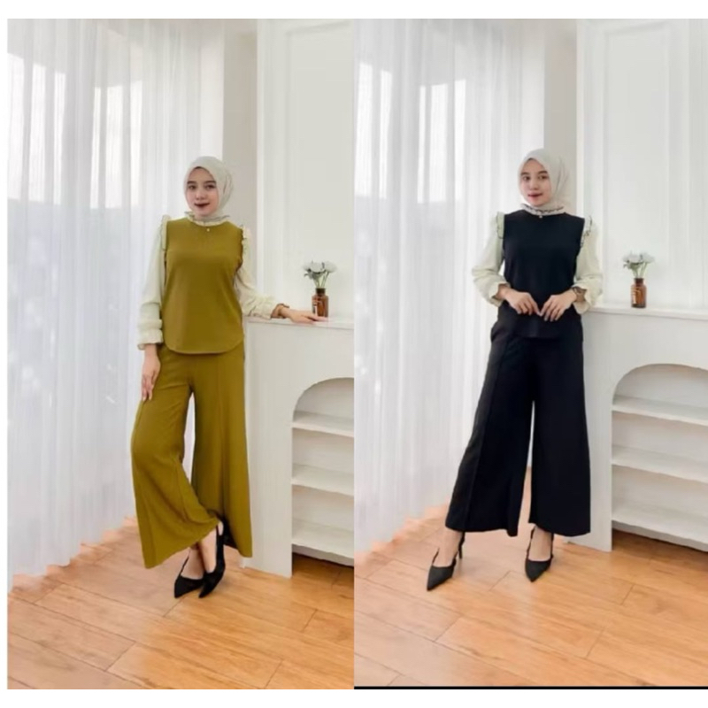ZIVARA ONESET KNIT PREMIUM // setelan knit viral 2025