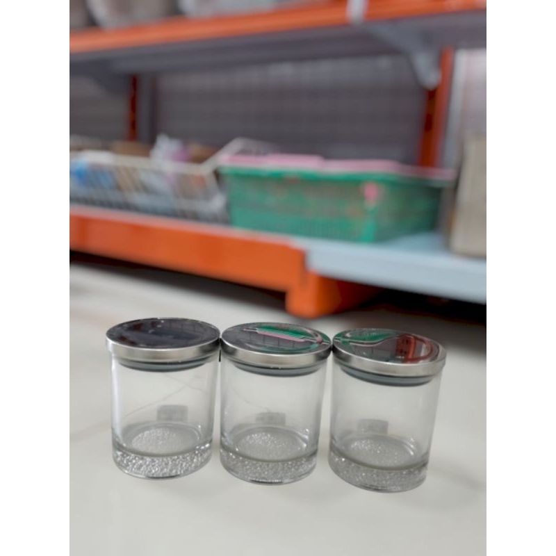 GELAS KACA TUTUP MX-11ATSL // GELAS KACA TUTUP STAINLESS