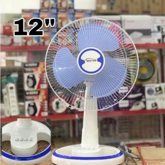KIPAS ANGIN DESK FAN MYVO MF-D12