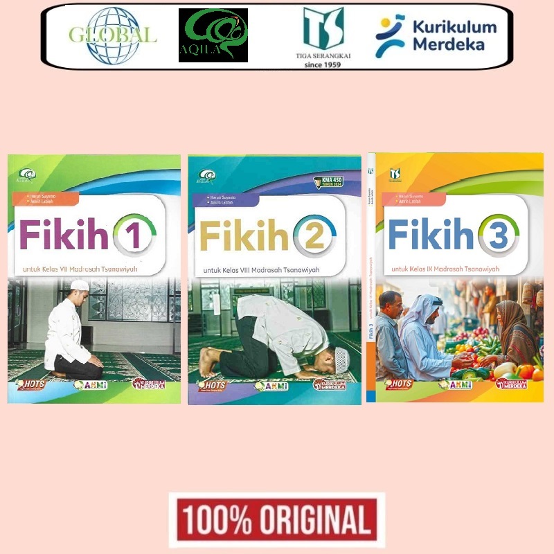 Buku Fikih SMP/MTS / Fikih Kelas 7 8 SMP/MTS / Kurikulum Merdeka
