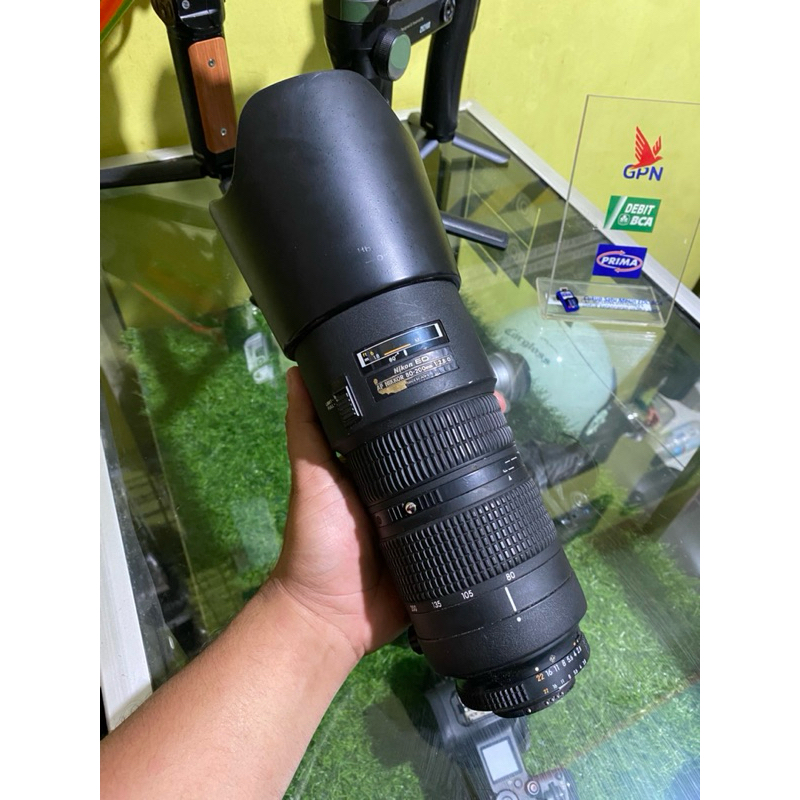 lensa 80-200  gen III f2.8 nikon nikkor AFD