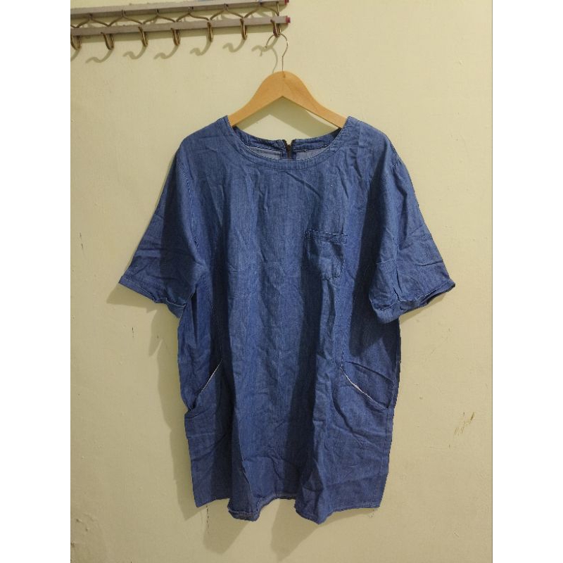 Preloved Dress Denim