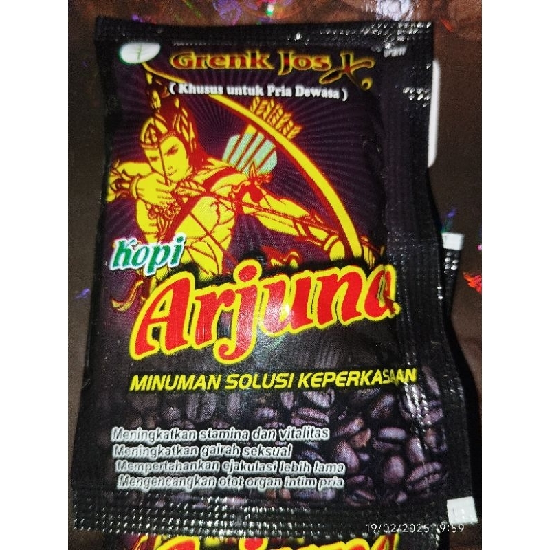 

ecer per bungkus kopi Arjuna